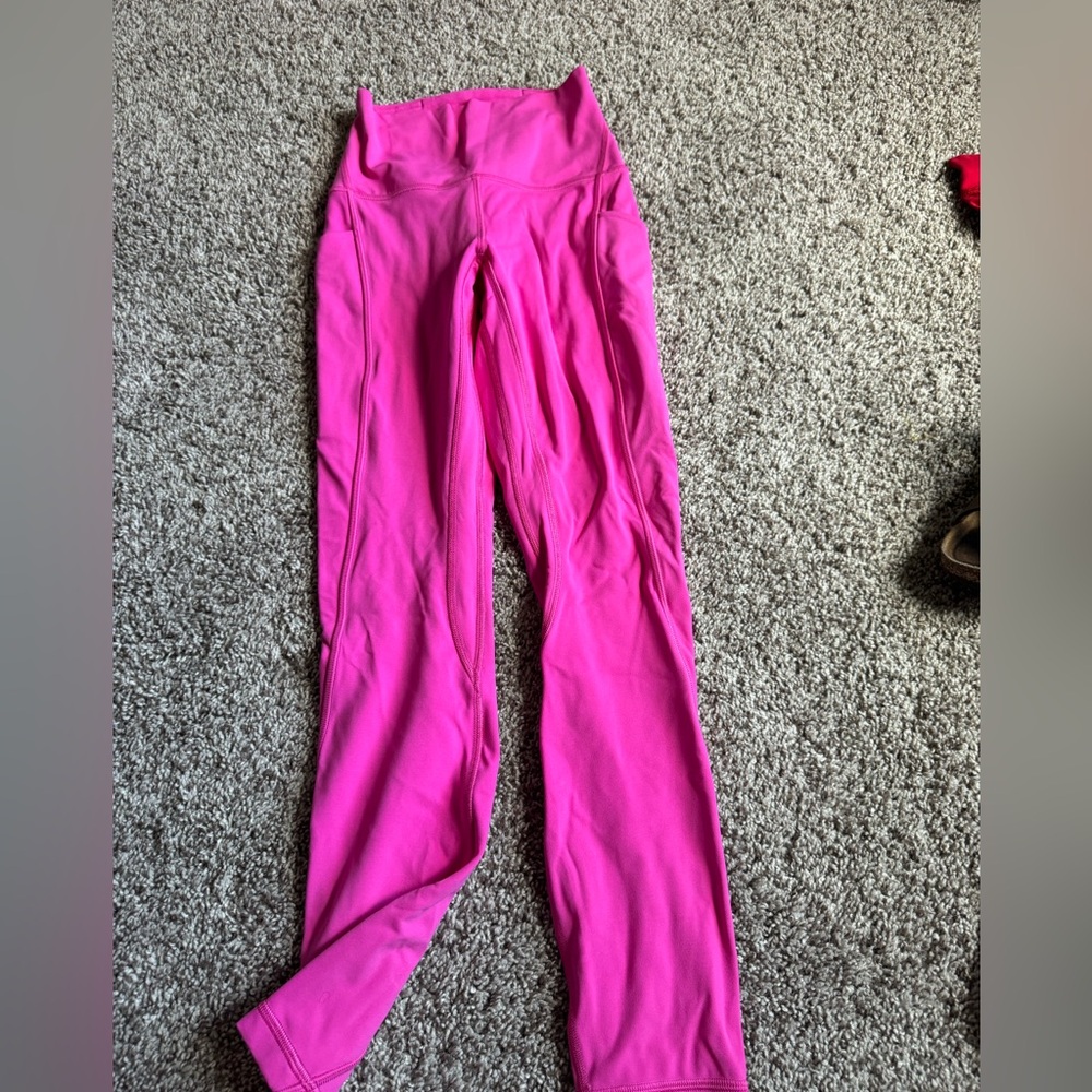 lululemon leggings sonic pink